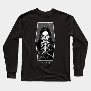 Grim Reaper Coffin Long Sleeve T-Shirt